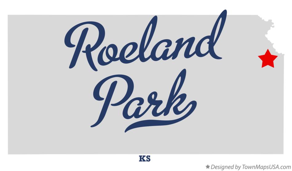 Map of Roeland Park Kansas KS