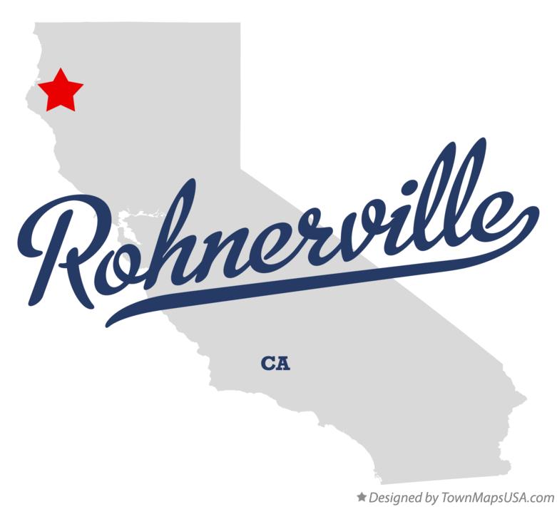 Map of Rohnerville California CA