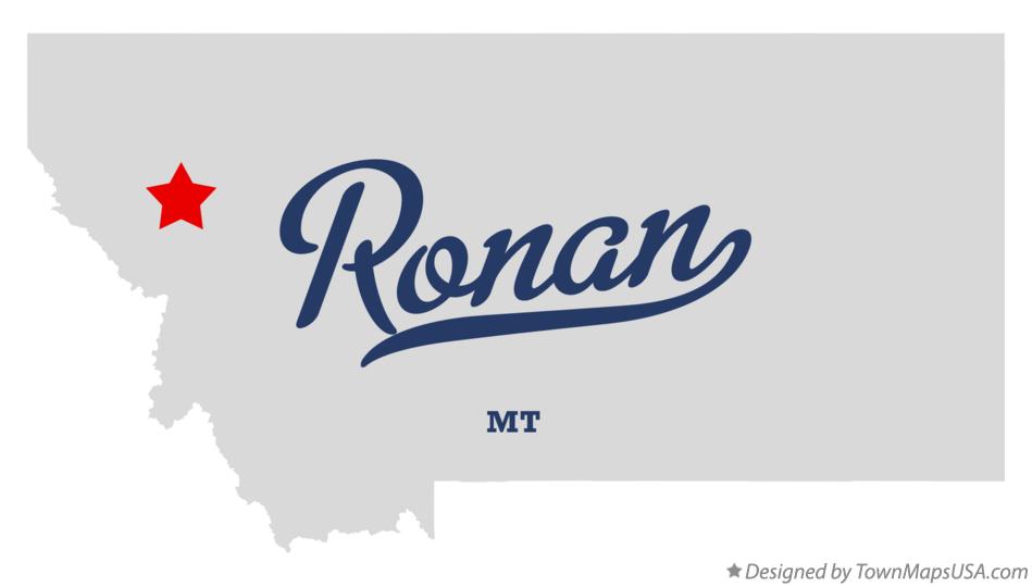 Map of Ronan Montana MT