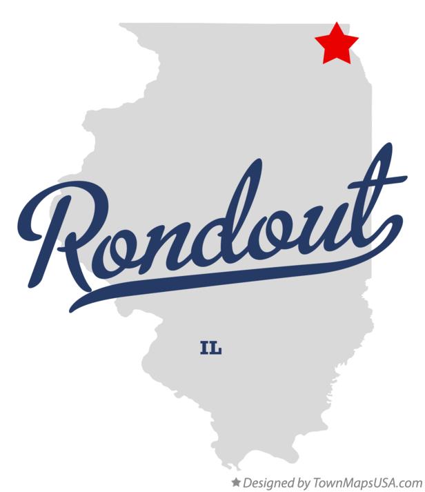 Map of Rondout Illinois IL