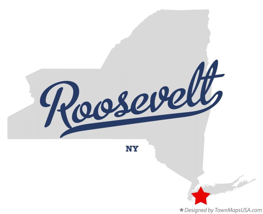 Map of Roosevelt New York NY