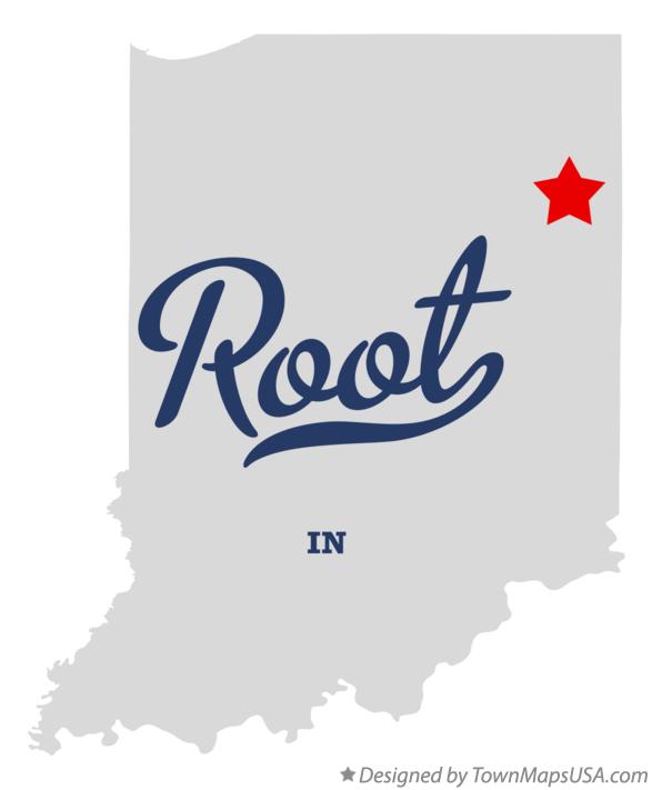 Map of Root Indiana IN