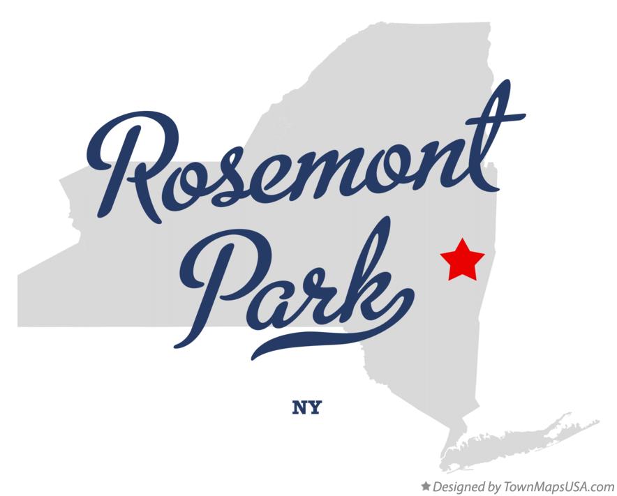 Map of Rosemont Park New York NY