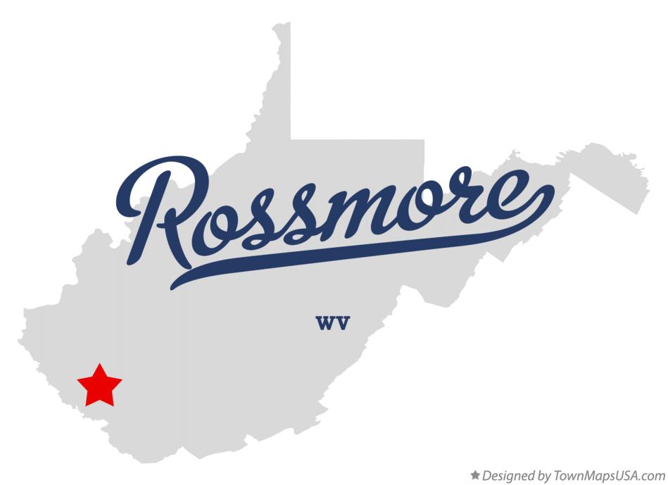 Map of Rossmore West Virginia WV