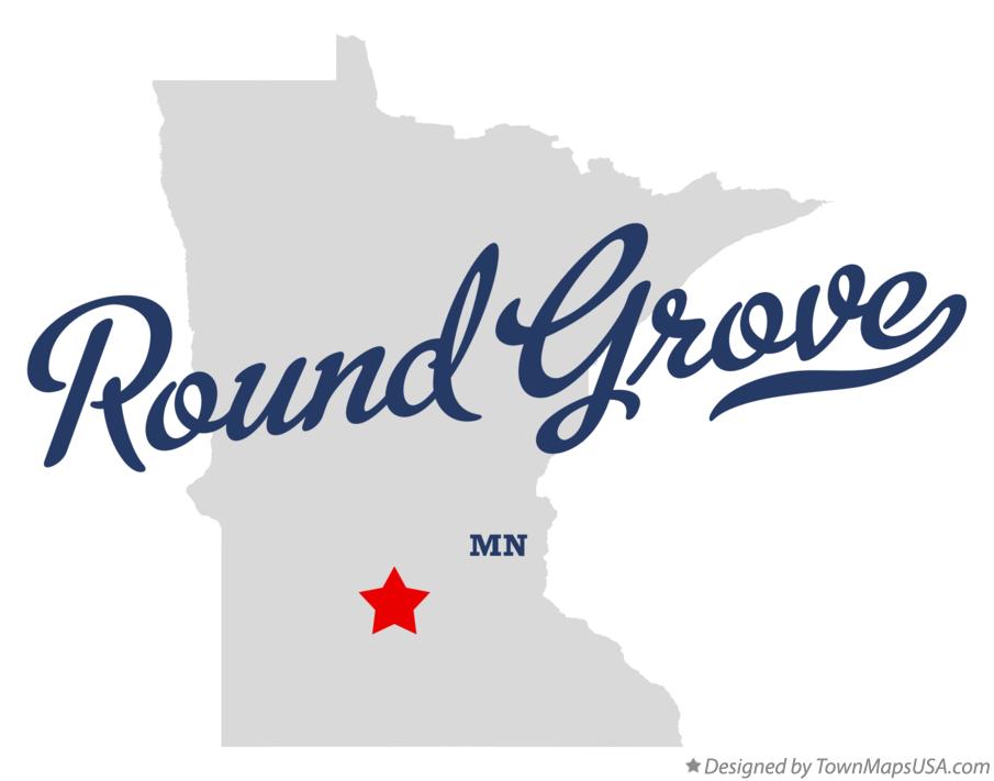 Map of Round Grove Minnesota MN