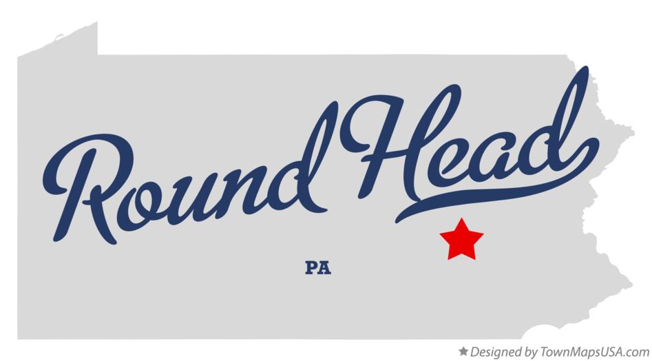 Map of Round Head Pennsylvania PA