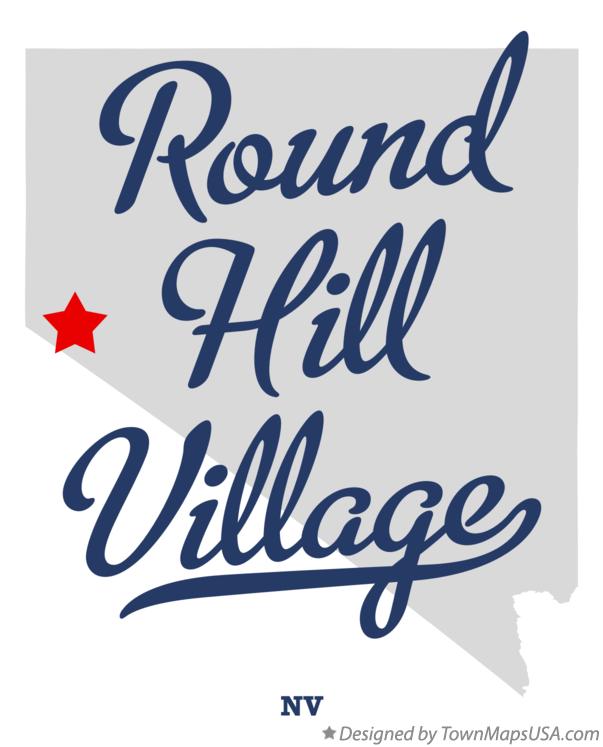Map of Round Hill Village Nevada NV