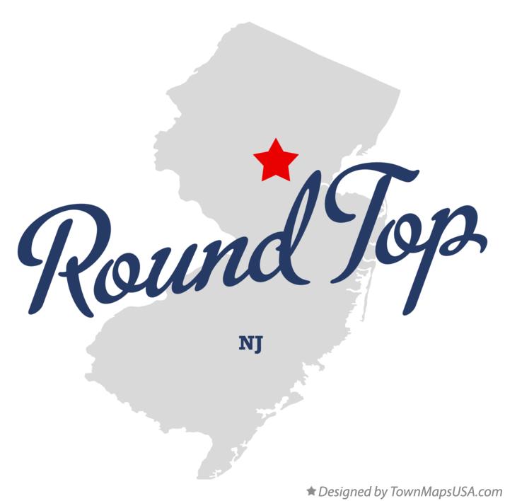 Map of Round Top New Jersey NJ