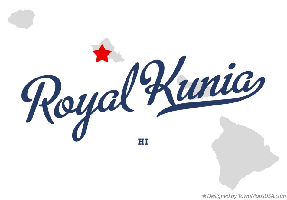 Map of Royal Kunia Hawaii HI