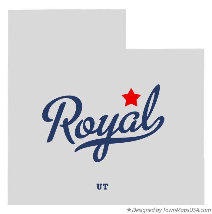 Map of Royal Utah UT