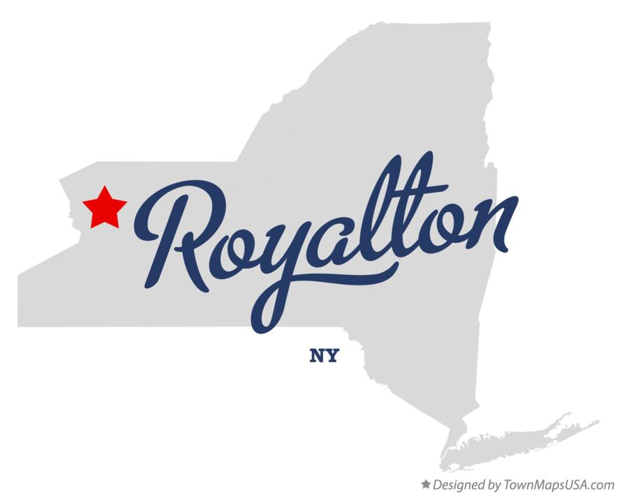 Map of Royalton New York NY