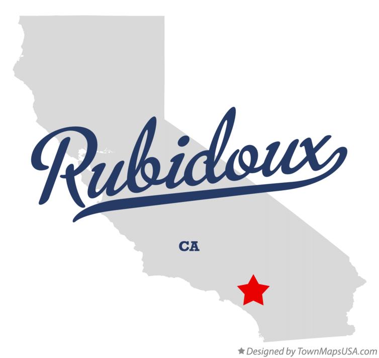 Map of Rubidoux California CA