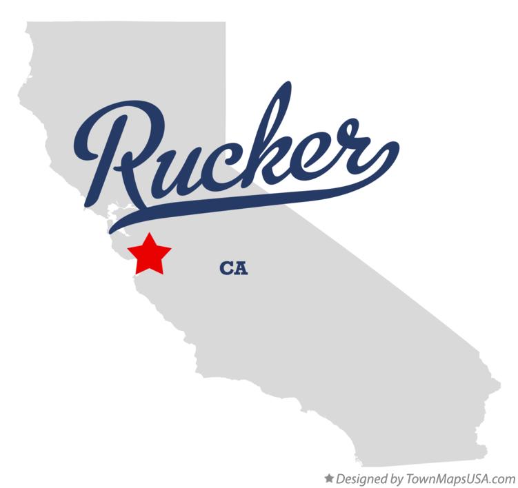 Map of Rucker California CA