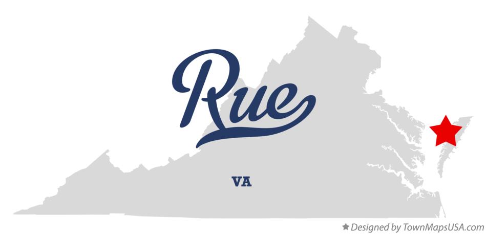 Map of Rue Virginia VA