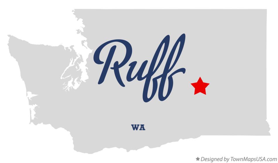 Map of Ruff Washington WA