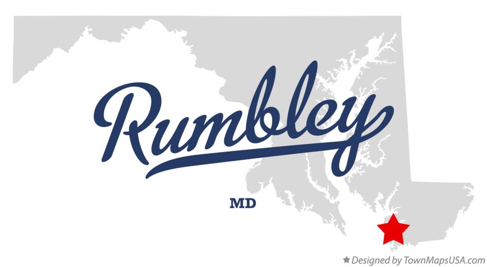 Map of Rumbley Maryland MD