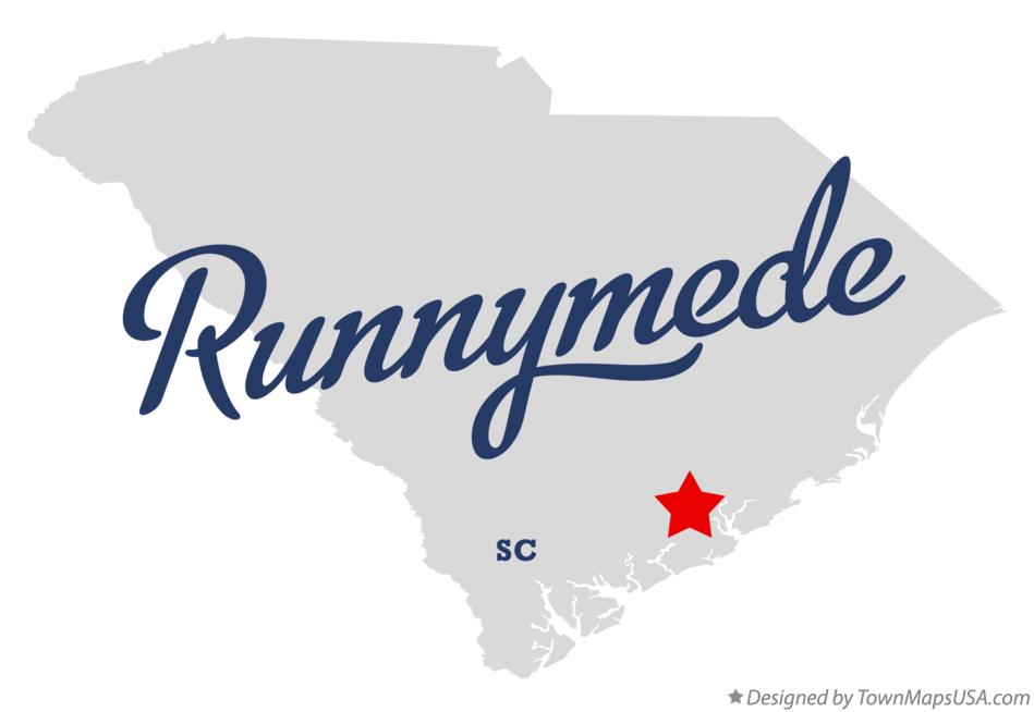 Map of Runnymede South Carolina SC