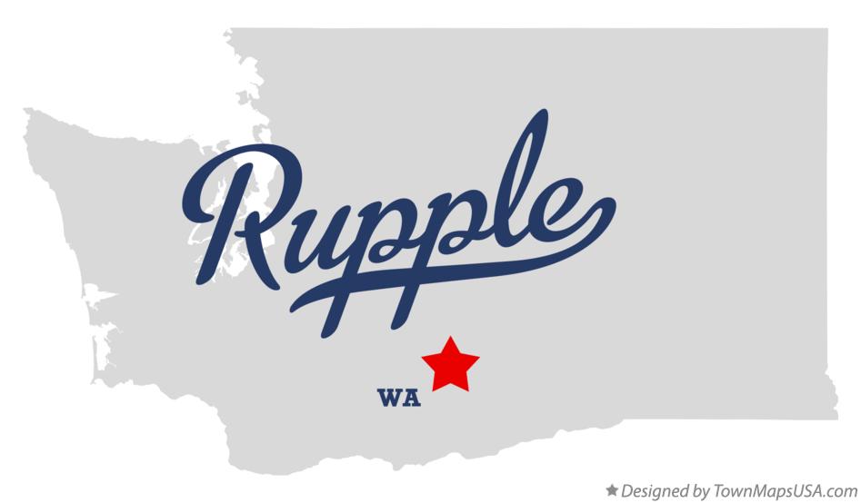 Map of Rupple Washington WA