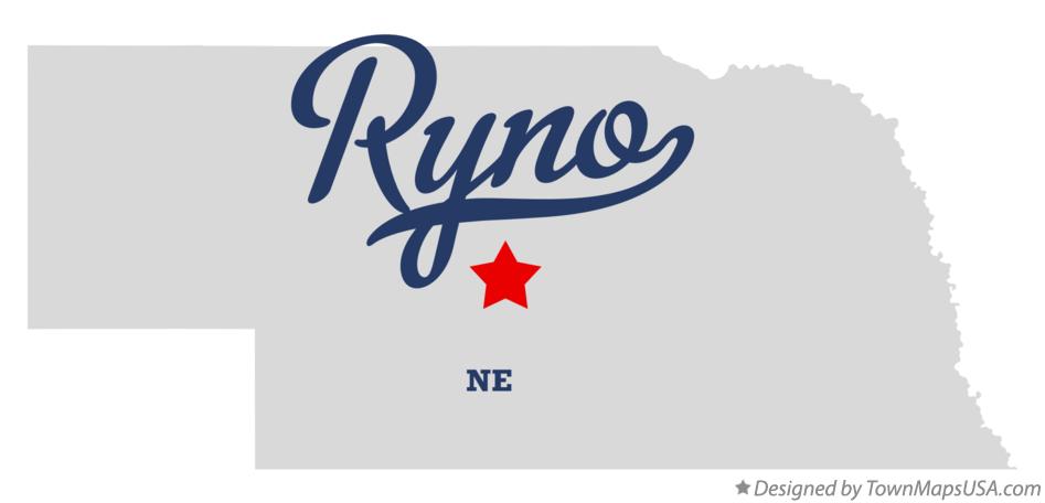 Map of Ryno Nebraska NE