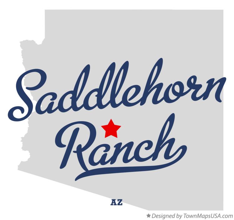 Map of Saddlehorn Ranch Arizona AZ