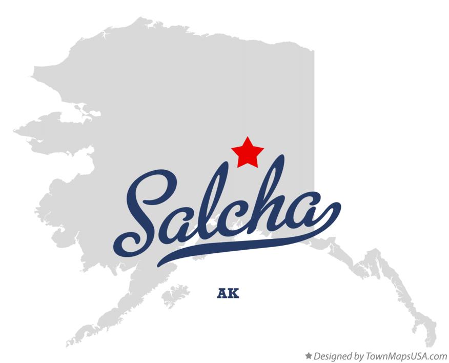 Map of Salcha Alaska AK