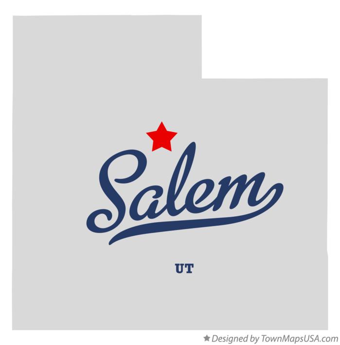 Map of Salem Utah UT