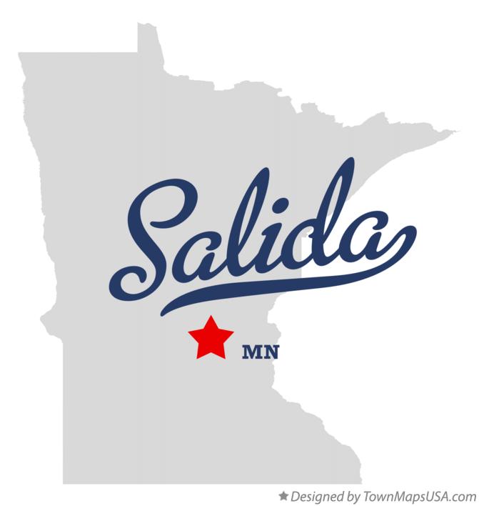 Map of Salida Minnesota MN