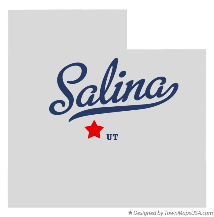 Map of Salina Utah UT