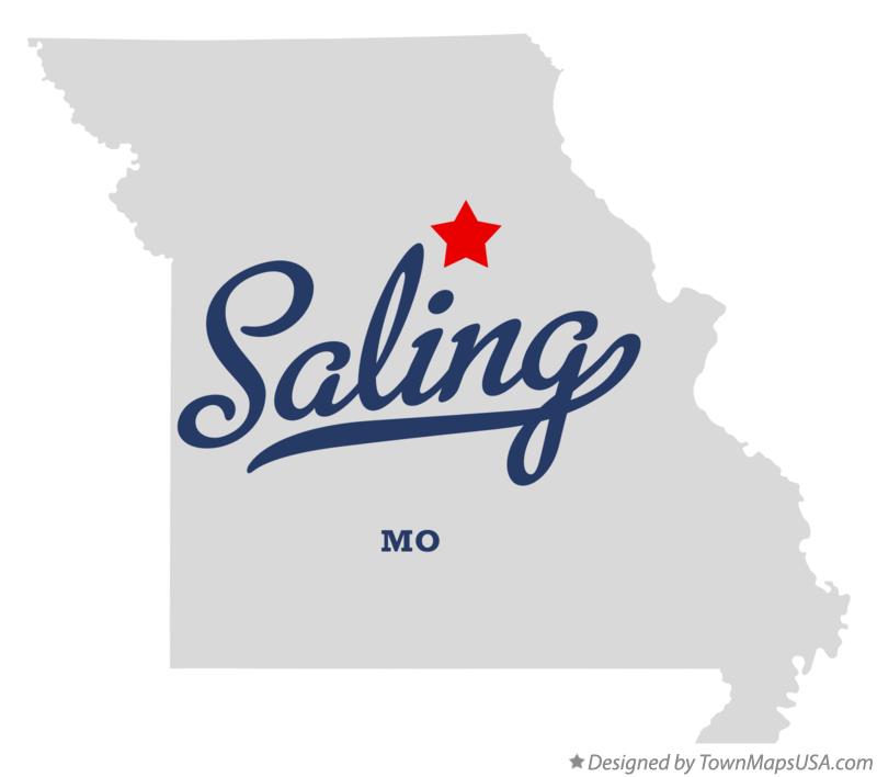 Map of Saling Missouri MO
