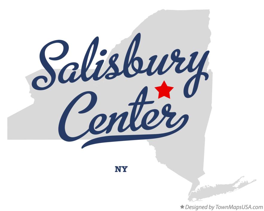 Map of Salisbury Center New York NY