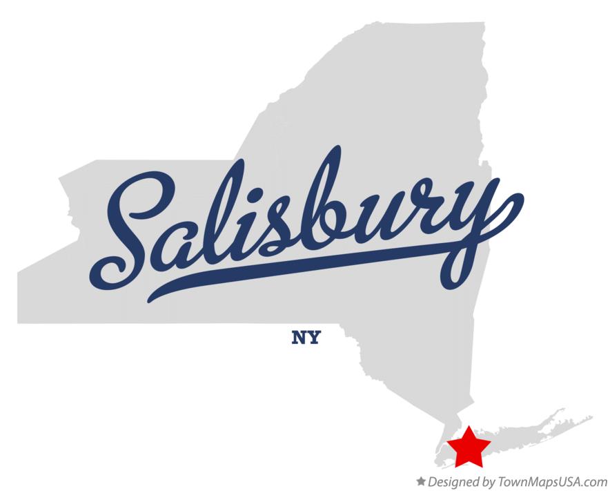 Map of Salisbury New York NY