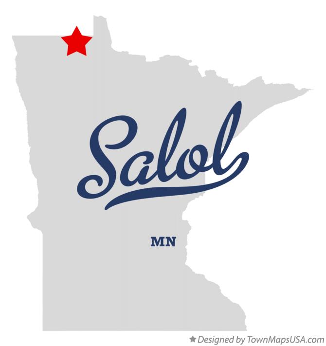 Map of Salol Minnesota MN
