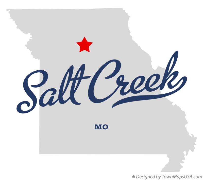 Map of Salt Creek Missouri MO