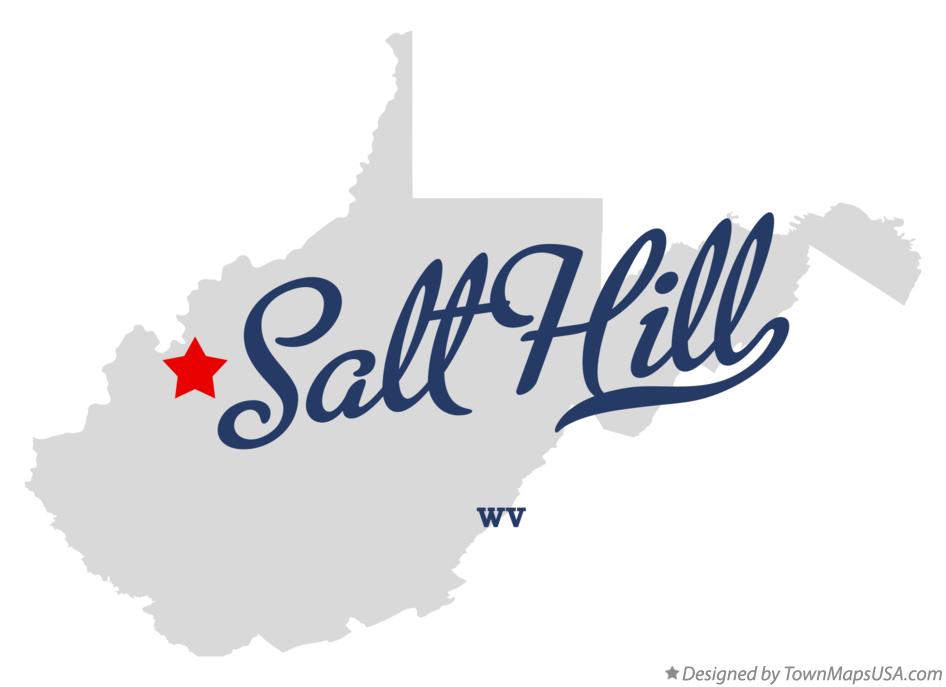 Map of Salt Hill West Virginia WV