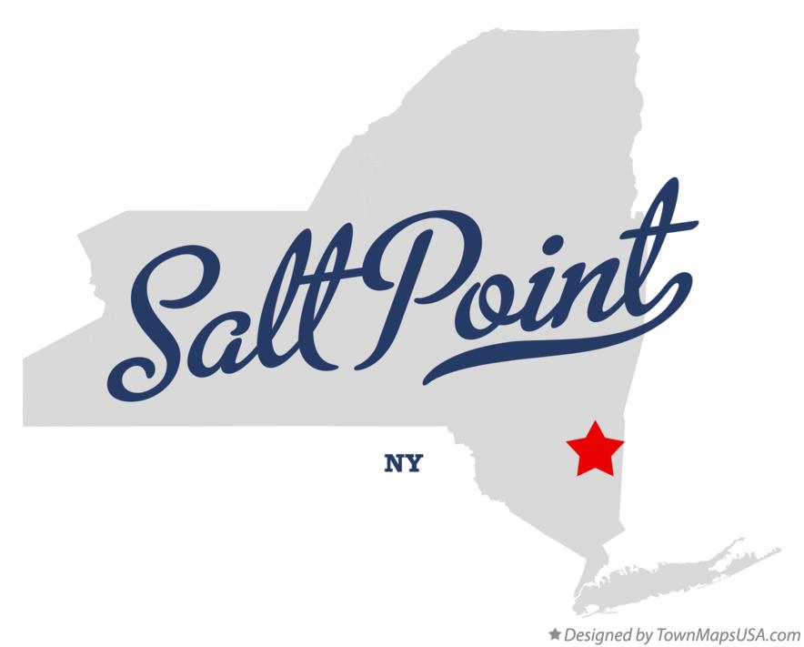 Map of Salt Point New York NY