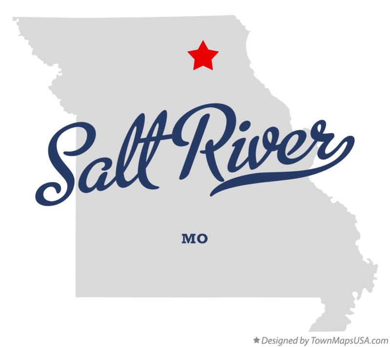Map of Salt River Missouri MO
