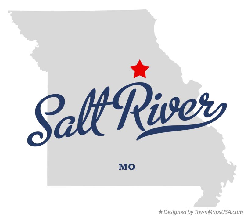 Map of Salt River Missouri MO