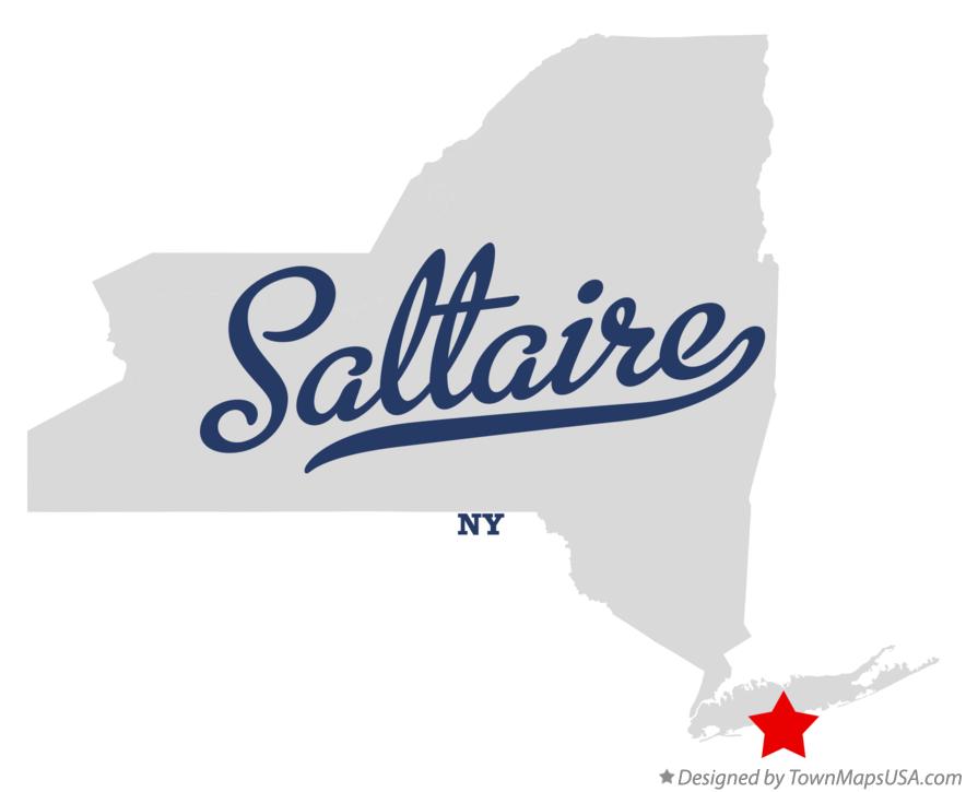 Map of Saltaire New York NY