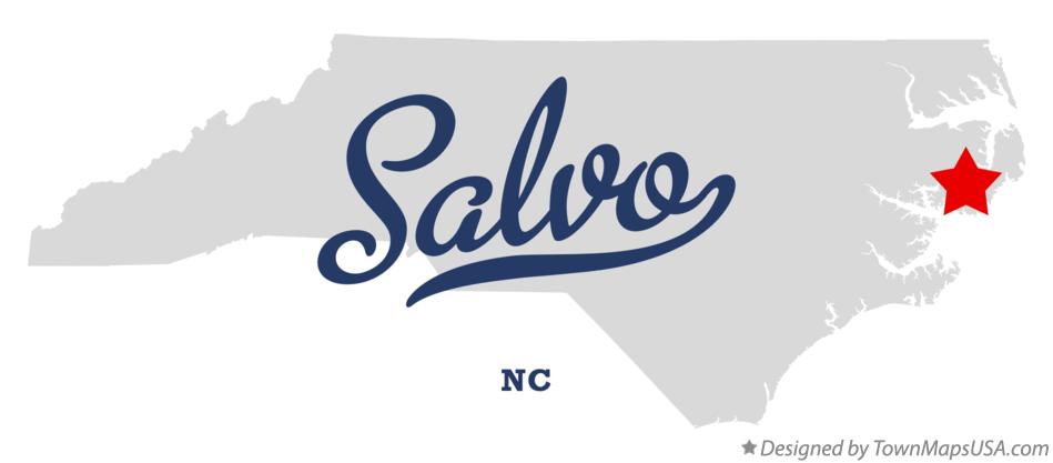 Map of Salvo North Carolina NC