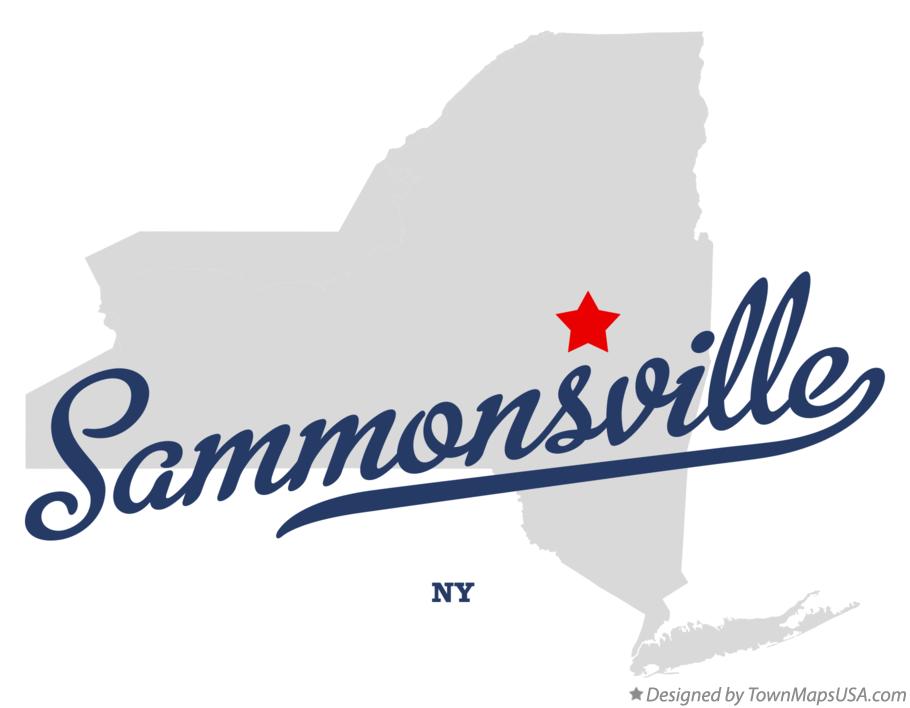 Map of Sammonsville New York NY