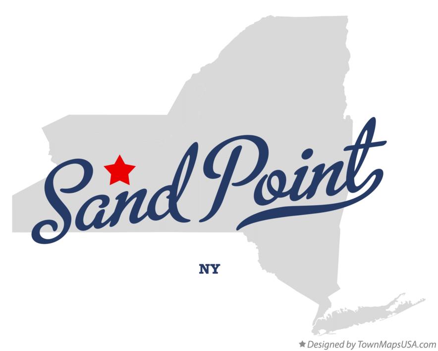 Map of Sand Point New York NY