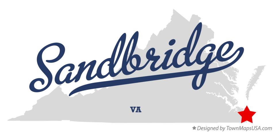 Map of Sandbridge Virginia VA