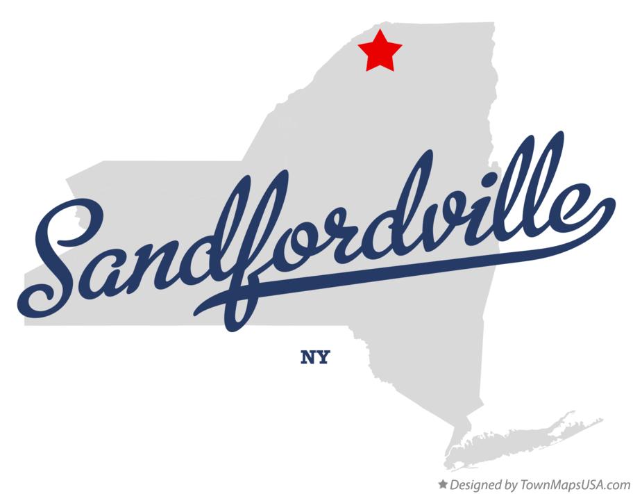 Map of Sandfordville New York NY