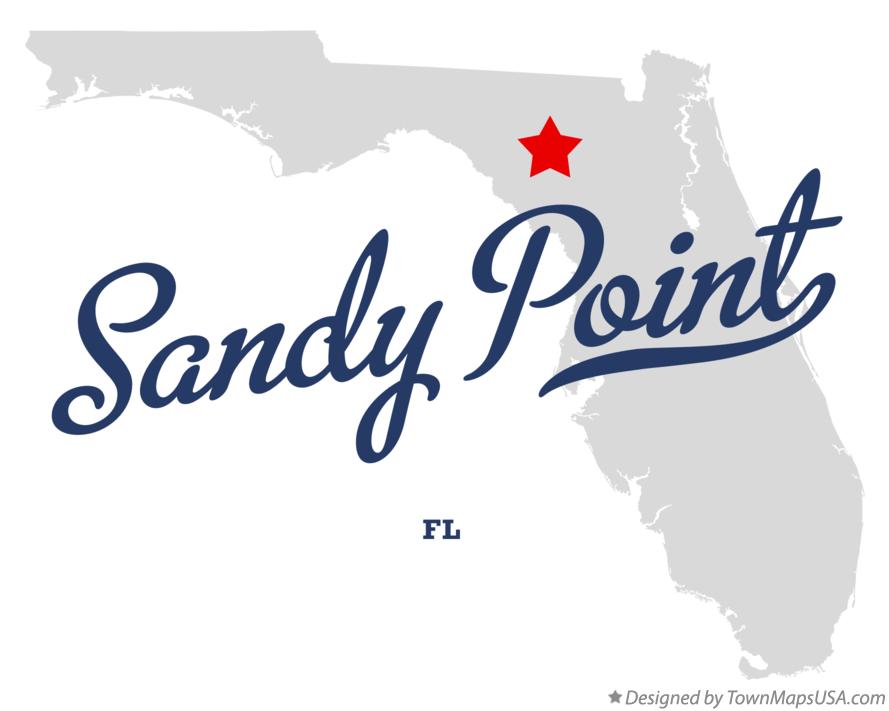 Map of Sandy Point Florida FL