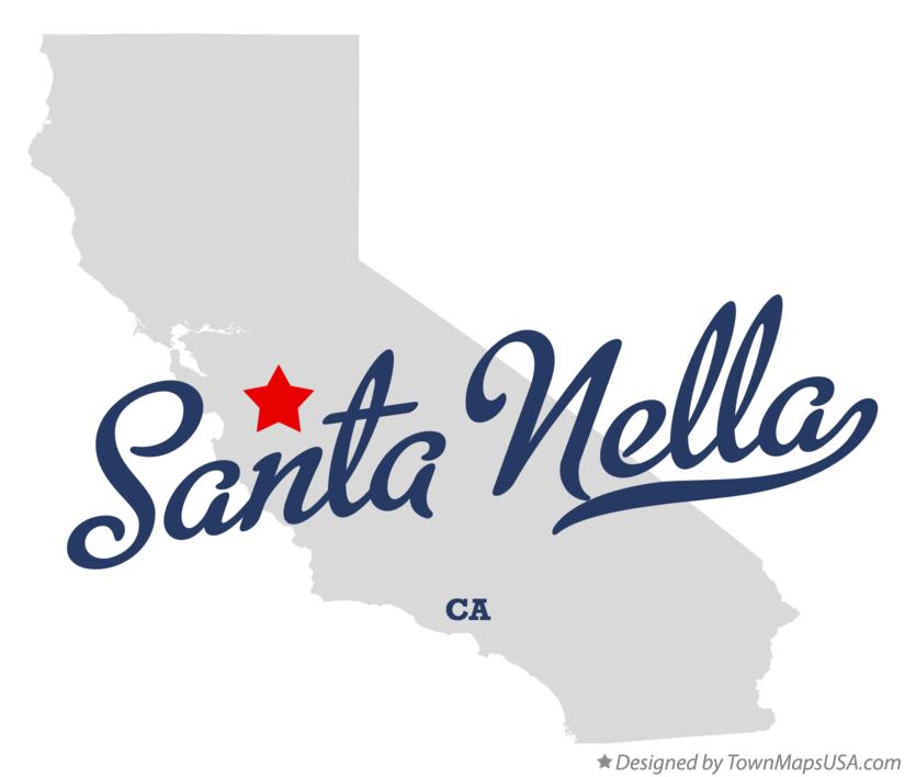 Map of Santa Nella California CA