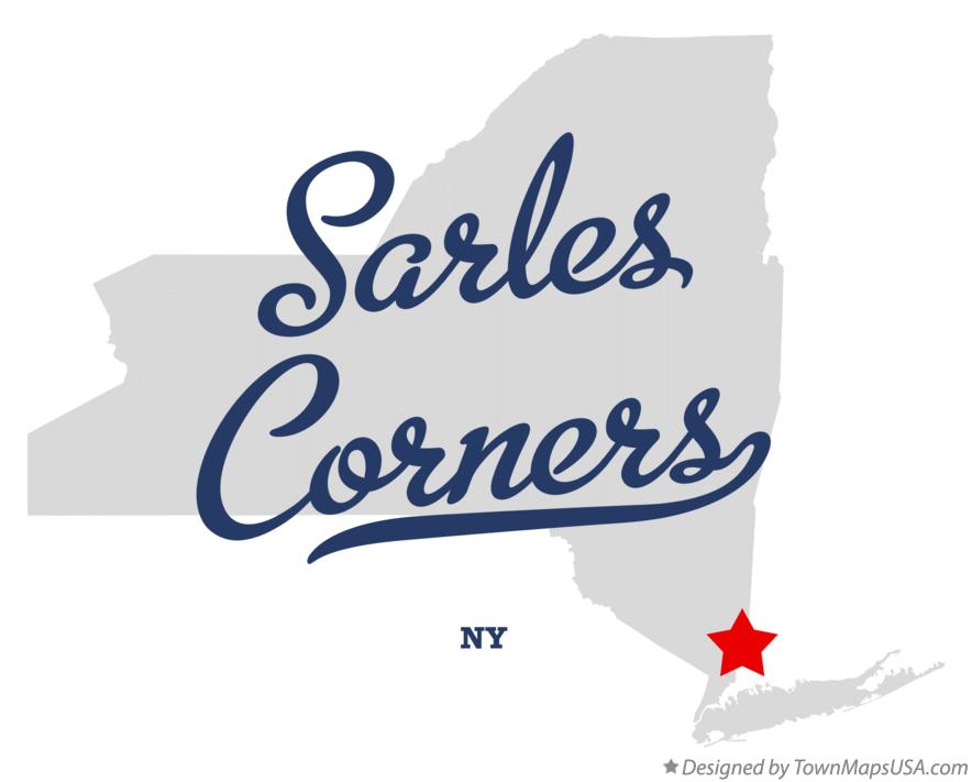 Map of Sarles Corners New York NY