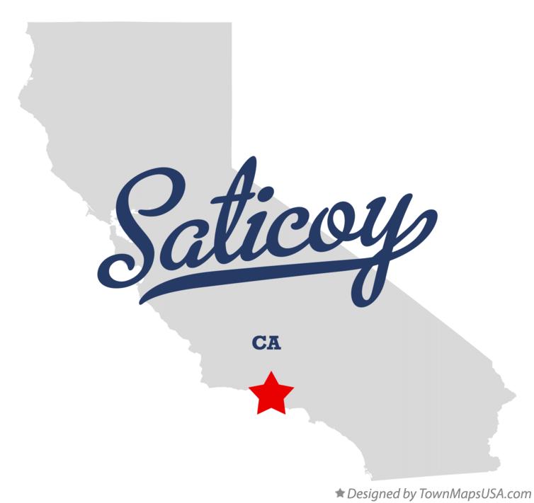 Map of Saticoy California CA