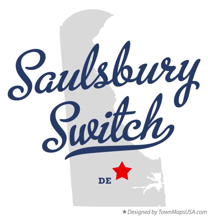 Map of Saulsbury Switch Delaware DE