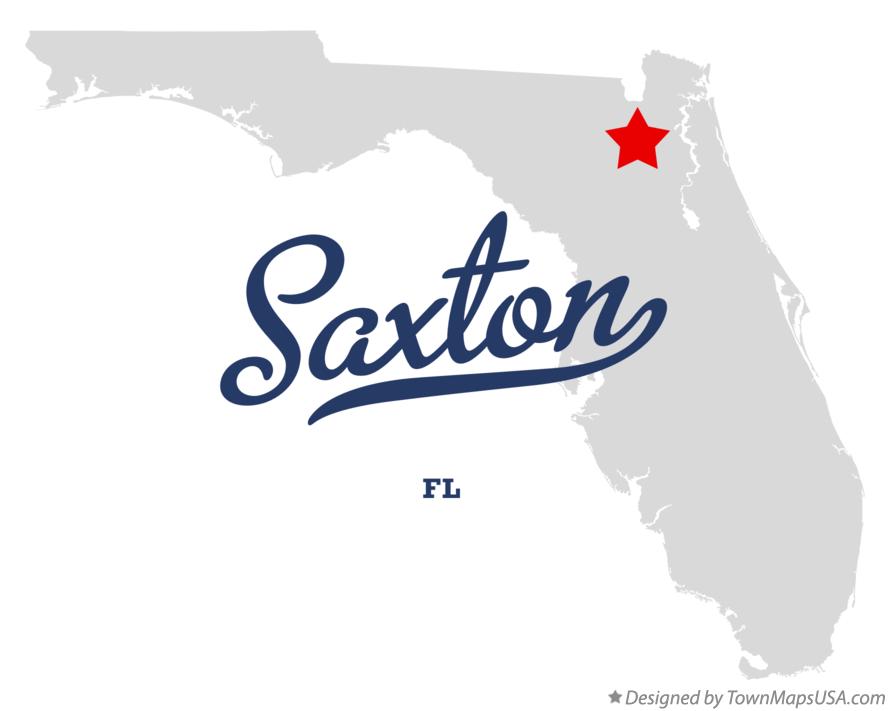 Map of Saxton Florida FL