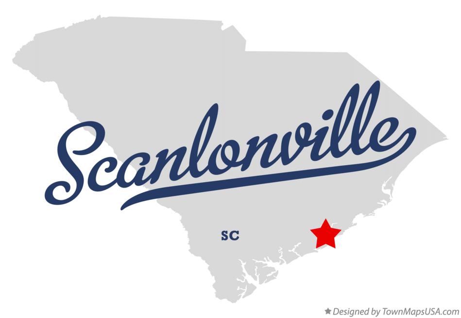Map of Scanlonville South Carolina SC